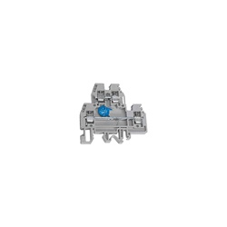 Morsetto a vite 4mm2 con varistore 24VDC colore beige per protezione circuiti elettrici