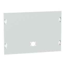 Piastra frontale orizzontale GS 250A 7 moduli profondità 650 mm per protezione dispositivi controllo armadi elettrici
