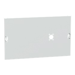 Piastra frontale GS 250-400A 6 moduli profondità 650 mm acciaio bianco per armadi elettrici PanelSeT P
