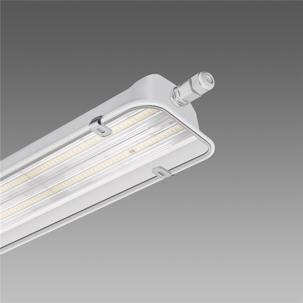 FORMA HE 976 LED 72W CLD RAL9006 apparecchio illuminazione LED design moderno risparmio energetico