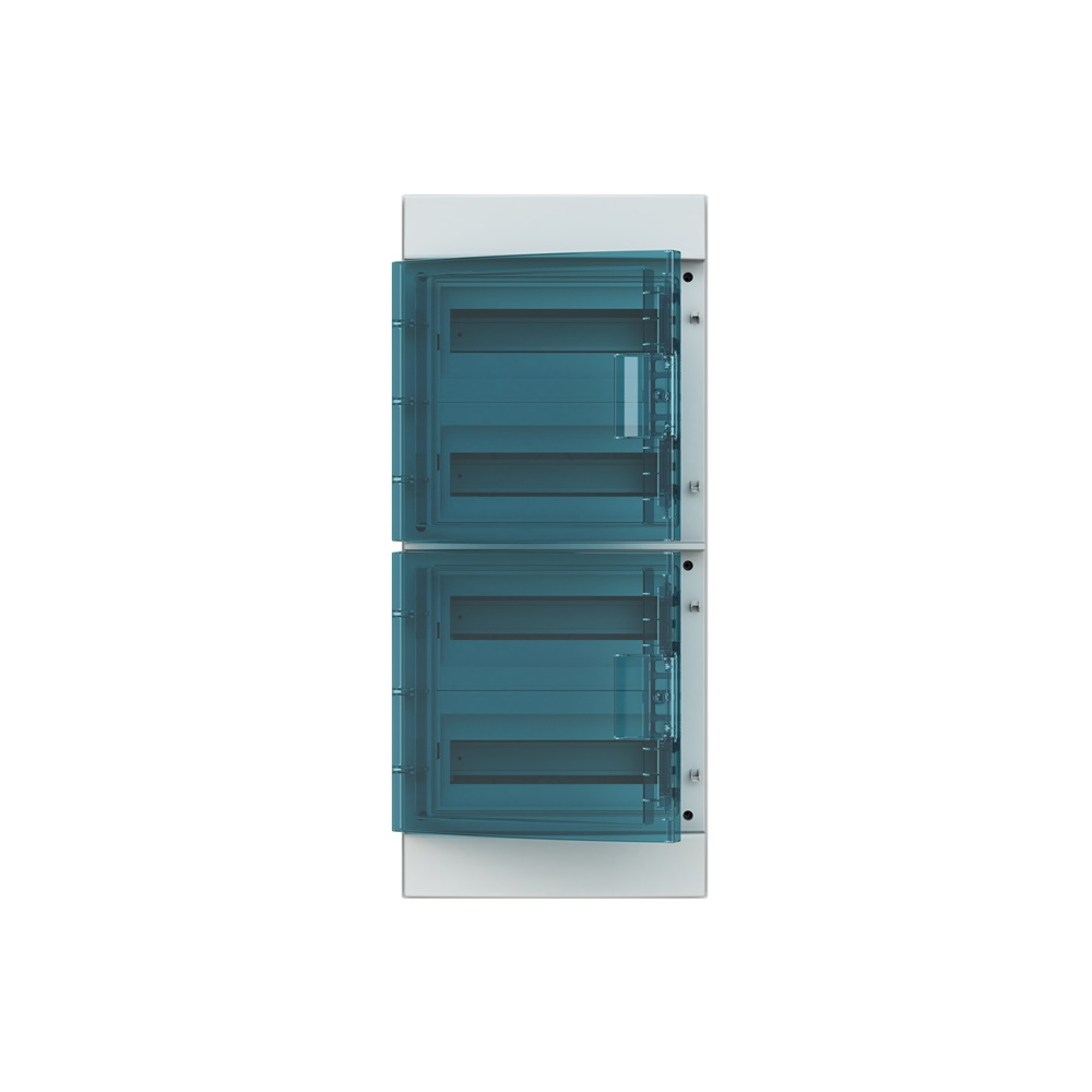 Quadro elettrico Mistral65H 48 moduli IP65 porta trasparente montaggio a parete