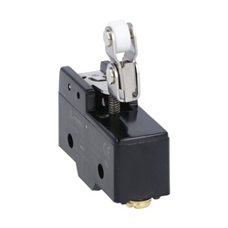 Micro switch leva con rotella unidirezionale contatti 1NA/NC vite plastica serie K