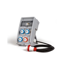 QUADRO UPRO ASC IP65 4 ingressi CEE 2 punti collegamento per impianti elettrici industriali e civili