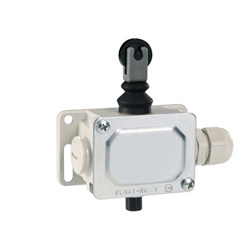 Finecorsa metallico serie PL asta con rotella contatti 2NO IP40 automazione industriale