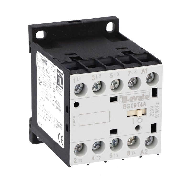 Contattore quadripolare 4 poli 20A AC1 bobina 48VAC 50/60Hz uso industriale
