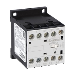 Contattore tripolare 9A AC3 bobina 230VAC 60Hz 1 contatto ausiliario NC