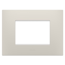 PLACCA EGO - IN TECNOPOLIMERO - 3 POSTI - NATURAL BEIGE - CHORUSMART