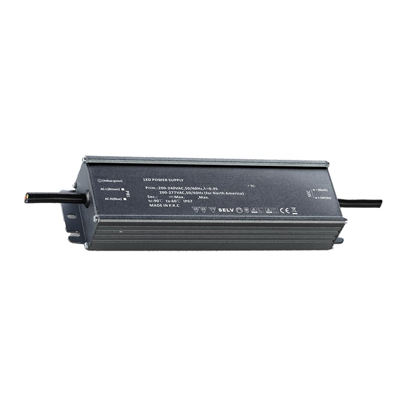 Driver LED 240W 24VCC IP67 alta efficienza per illuminazione industriale esterna