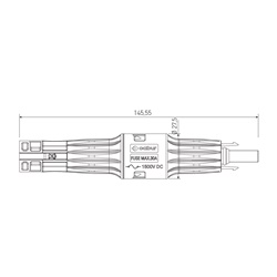 KX04FMHN CONN. PORTAFUSIBILE F.M. 1