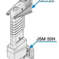 Supporto JSM 55 robusto per fissaggio accessori JSHD4 impianti elettrici