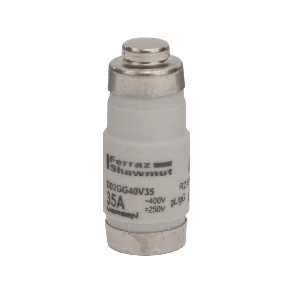 Fusibile D0 Neozed gG D02 35A 400VAC/250VDC Protezione linee bassa tensione