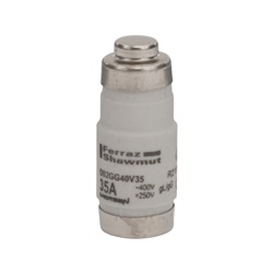 Fusibile D0 Neozed gG D02 35A 400VAC/250VDC Protezione linee bassa tensione