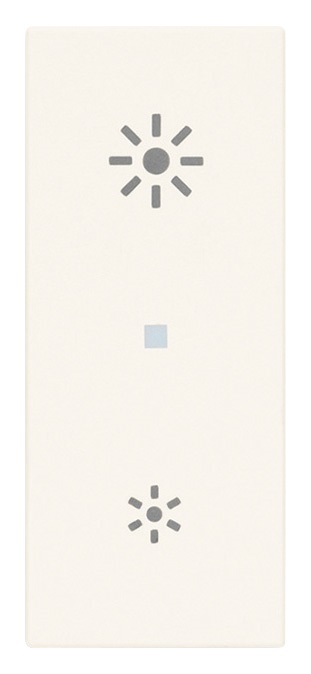 TASTO 1M ASSIALE SIMBOLO DIMMER BIA