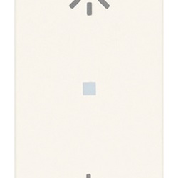TASTO 1M ASSIALE SIMBOLO DIMMER BIA