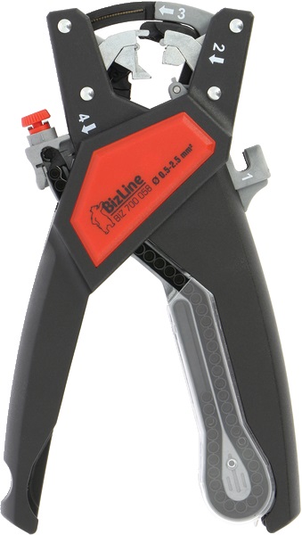 Pinza crimpatrice 4 in 1 multifunzione per tubetti terminali 0,5-2,5 mm² installazioni elettriche rapide e precise