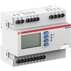Relè monitoraggio rete trifase CM-UFD.M22 CEI 0-21 per sistemi rinnovabili