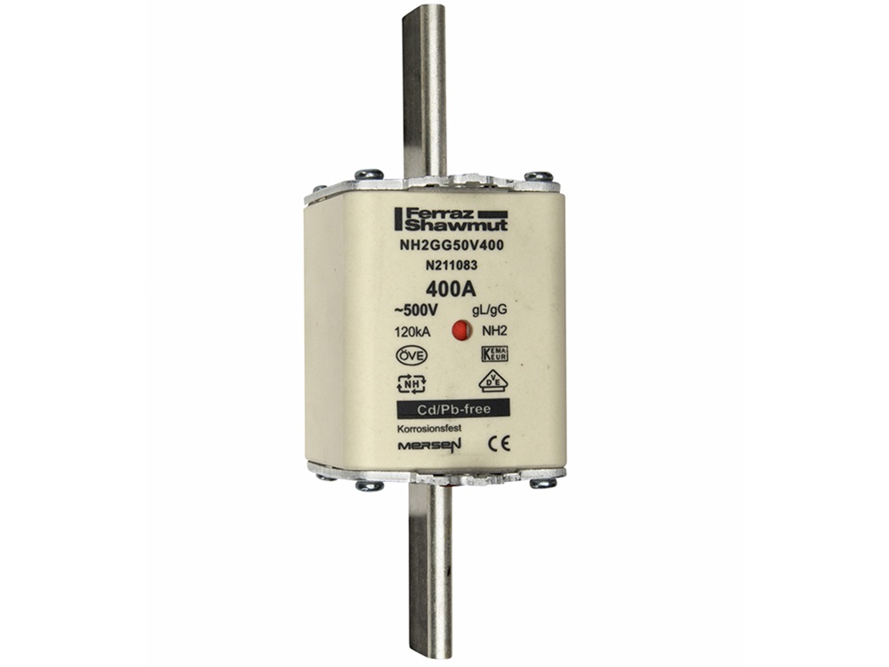 FUS. NH BT TAGLIA 2 - 500VAC GG 400