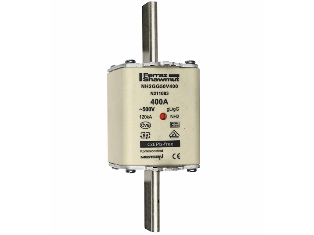 FUS. NH BT TAGLIA 2 - 500VAC GG 400