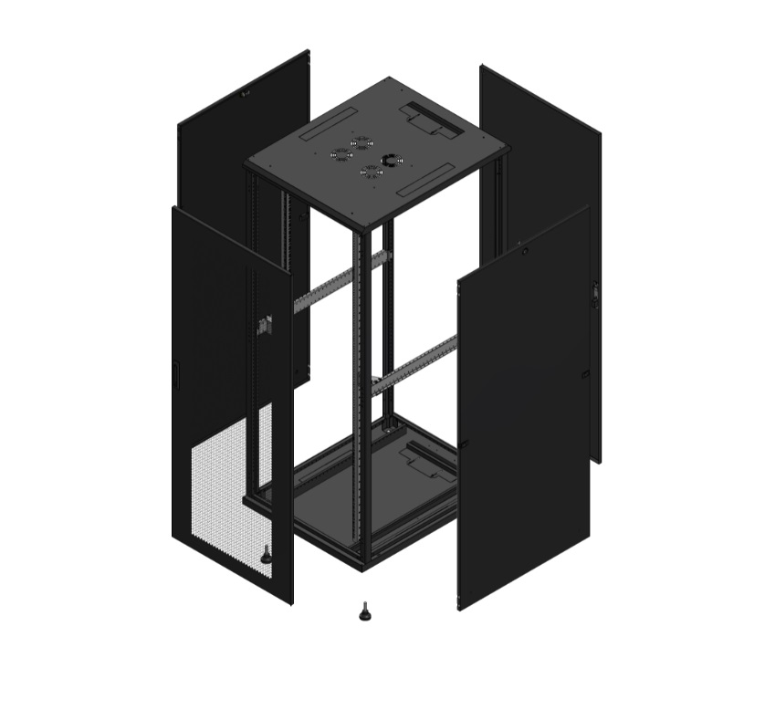 Armadio S70 42 800X1000 AV SPL PERF AR SPL TOL nero