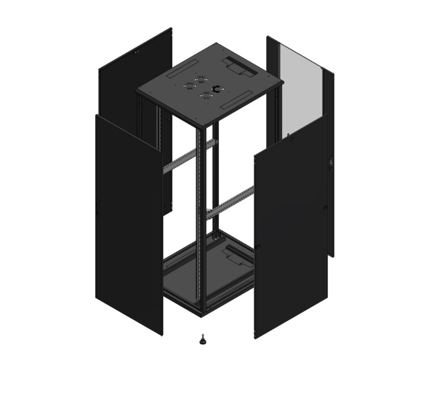 Armadio S70 42 800X1000 AV SPL TOL AR SPL VER nero