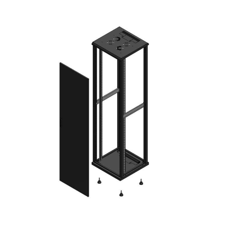 Armadio S70 47 600X600 AV SPL TOL SP EX nero