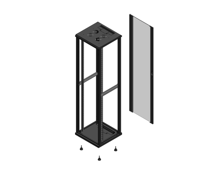 Armadio S70 47 600X600 SP AR SPL VER EX nero