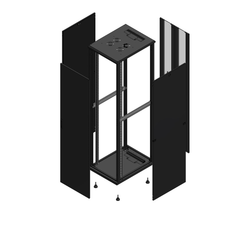 Armadio S70 47 600X800 AV SPL TOL AR DBL VER nero