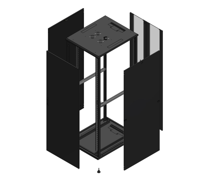 Armadio S70 47 800X1000 AV SPL TOL AR DBL VER nero