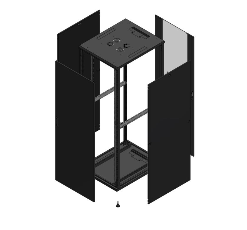 Armadio S70 47 800X1000 AV SPL TOL AR SPL VER nero