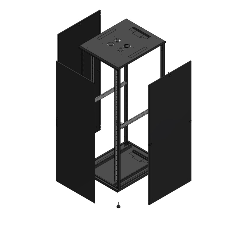 Armadio S70 47 800X1000 AV SPL TOL SP nero