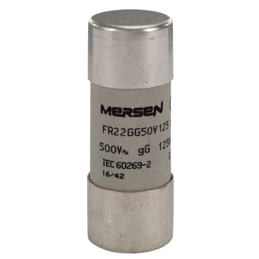 FUS. BT GG 22 X 58 - 500VAC 125A