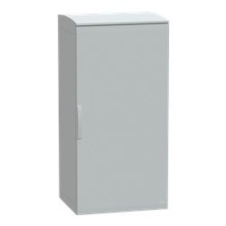 Armadio in poliestere, Thalassa PLA, porta piena, tetto ventilato, 1500x750x620mm, IP44, IK10