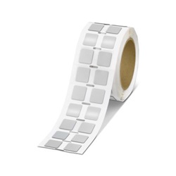 Etichetta personalizzabile 22x22mm per morsettiere