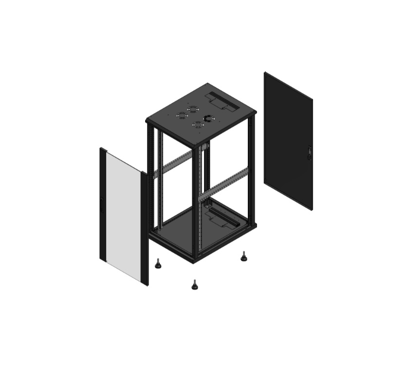 Armadio S70 26 600X800 AV SPL VER AR SPL TOL EX nero