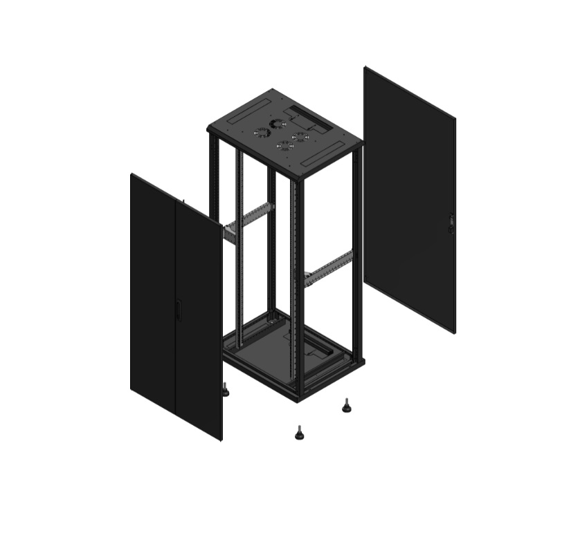 Armadio S70 36 800X600 AV DBL TOL AR SPL TOL EX nero