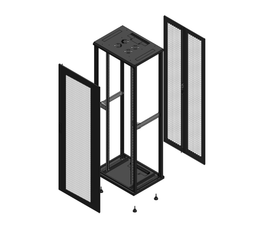 Armadio S70 47 800X600 AV SPL PERF AR DBL PERF EX nero