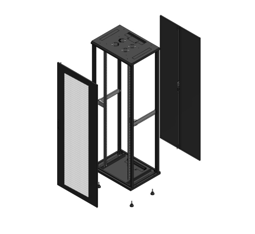 Armadio S70 47 800X600 AV SPL PERF AR DBL TOL EX nero