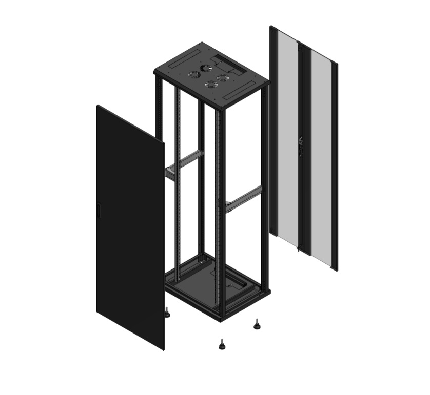 Armadio S70 47 800X600 AV SPL TOL AR DBL VER EX nero