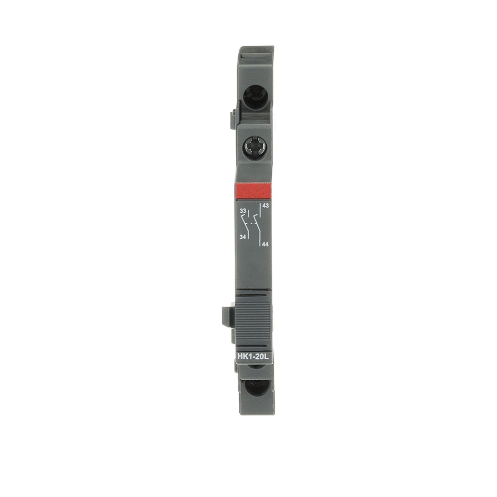 Contatto ausiliario HK1-20L 2NA anticipato per motor starter automazione industriale