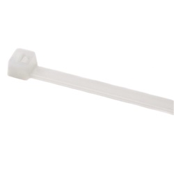 Fascetta in polipropilene 200x4,6 mm resistente chimica e temperature fino a 115°C per cavi e tubi