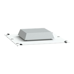 Struttura tetto ventilato PrismaSeT IP54 800x400 mm lamiera acciaio bianco