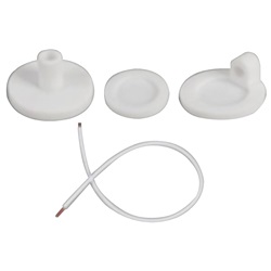 KIT chiusura e alimentazione neon 360 compatto resistente installazione elettrica sicura