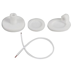 KIT chiusura e alimentazione neon 360 compatto resistente installazione elettrica sicura