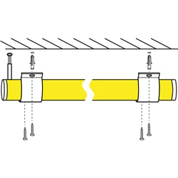 KIT 25MM SUPERF. ORIZZONTALE NEON 360 illuminazione efficiente interni ed esterni