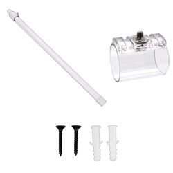 Kit pendente modellabile neon 360 struttura modulare materiali resistenti per illuminazione residenziale e commerciale