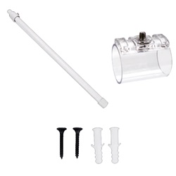 Kit pendente modellabile neon 360 struttura modulare materiali resistenti per illuminazione residenziale e commerciale