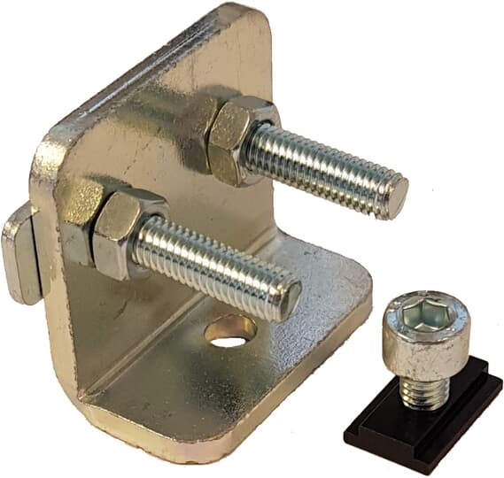 Kit montaggio Orion09 6 staffe per protezioni alte 1200 mm settore elettrico