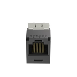 Mini-Com® UTP RJ45 Cat 6 TG Jack Module, nero