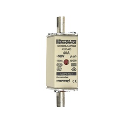 FUS. NH BT TAGLIA 000 - 500VAC GG 4