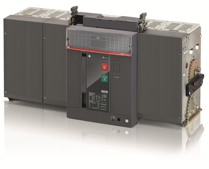 Interruttore automatico modulare 3 poli E6.2H/MS 5000 per protezione impianti industriali